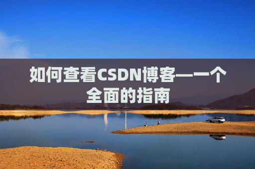 如何查看CSDN博客—一个全面的指南